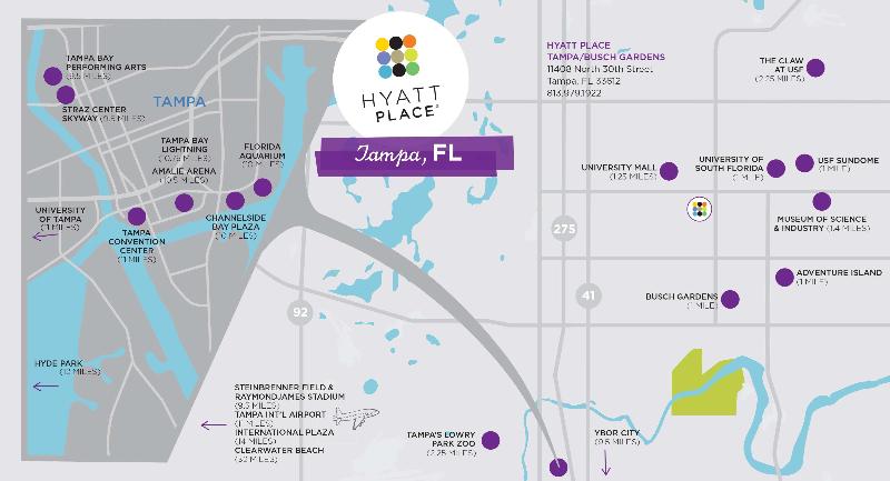 hotel Hyatt Place Tampa/busch Gardens